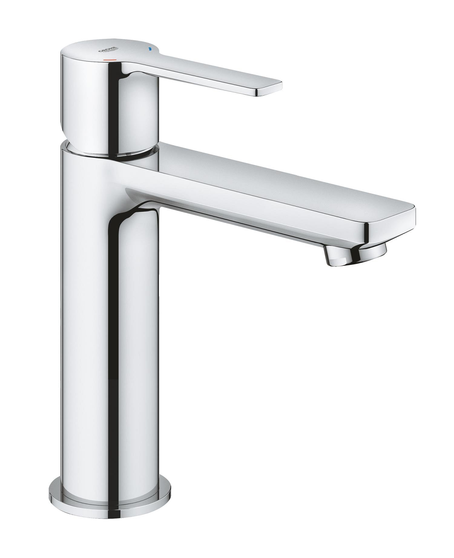 GROHE Lineare Einhand-Waschtischarmatur S-Size mit Push-open Ablaufgarnitur