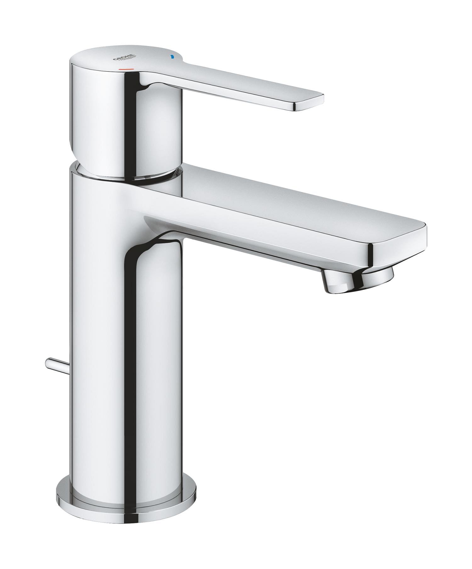 GROHE Lineare Einhand-Waschtischarmatur XS-Size mit Ablaufgarnitur