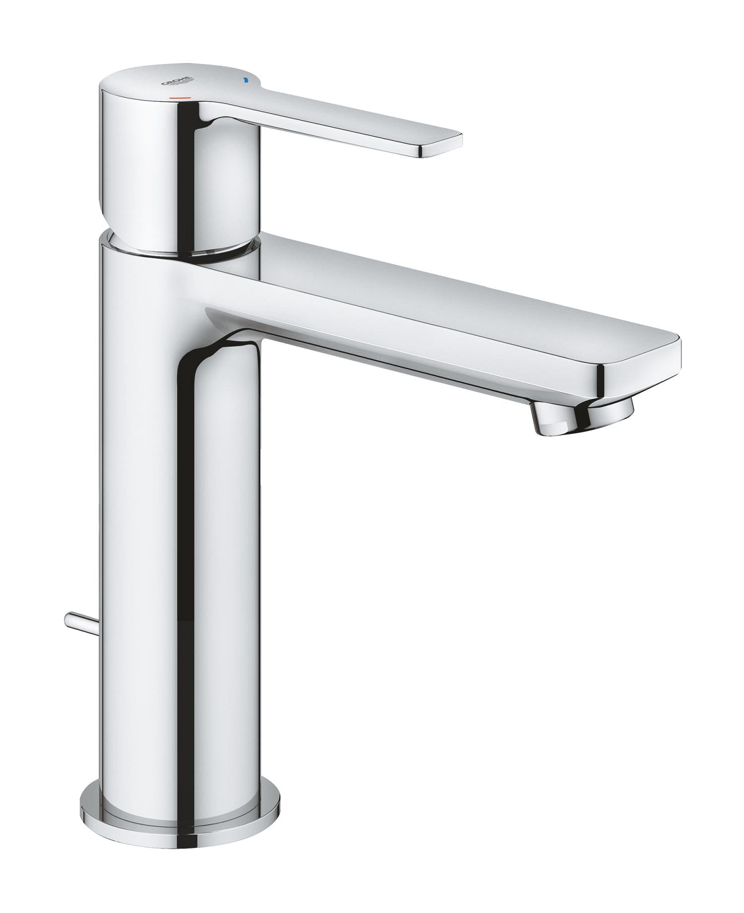 GROHE Lineare Einhand-Waschtischarmatur S-Size mit Ablaufgarnitur