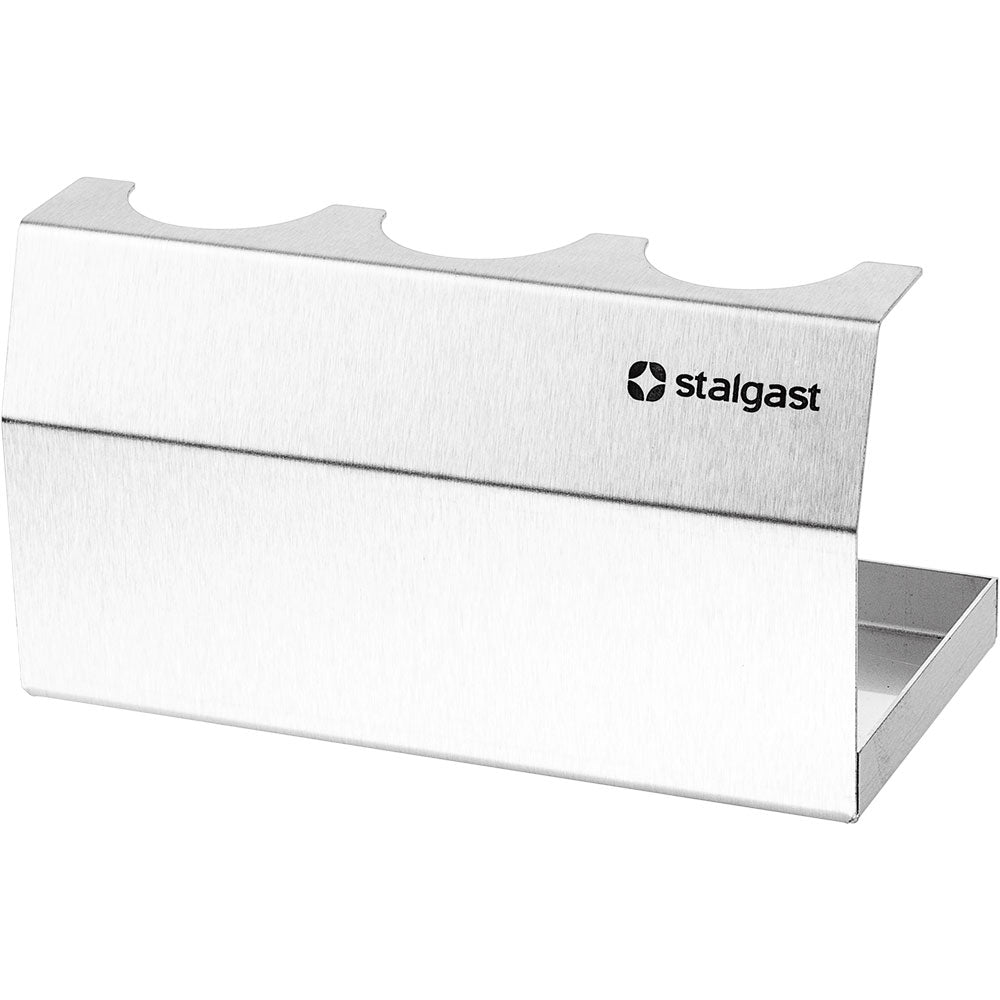 Stalgast Hot-Dog Ständer, Für drei Hot-Dogs, 21,7x11x11,8cm