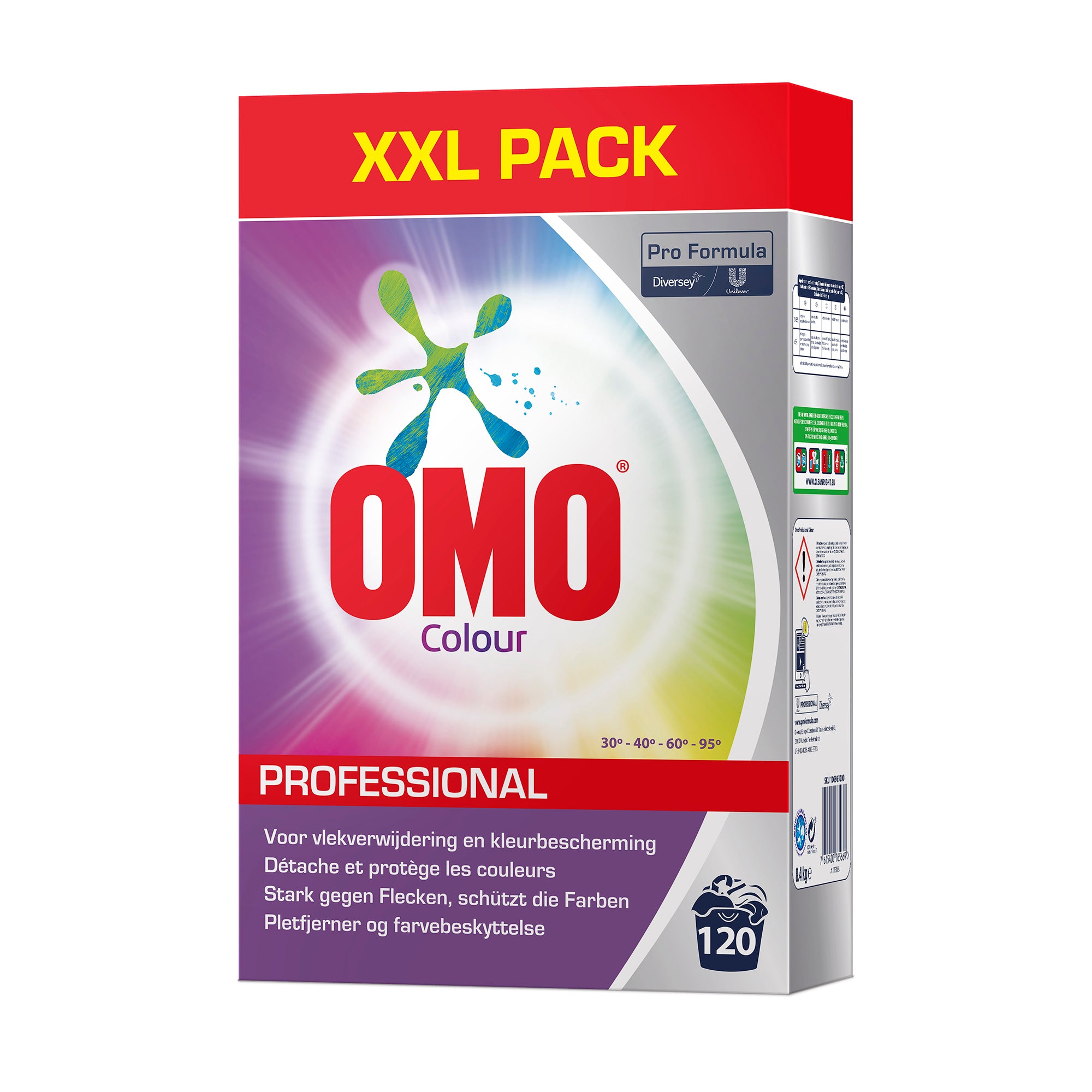 Diversey Omo Professional Colour Box 120 WG = 8.4 kg